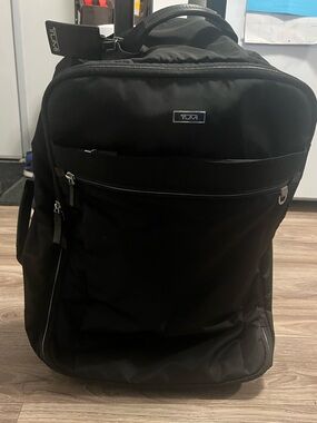 Tumi Ballistic Nylon small roller weekender luggage